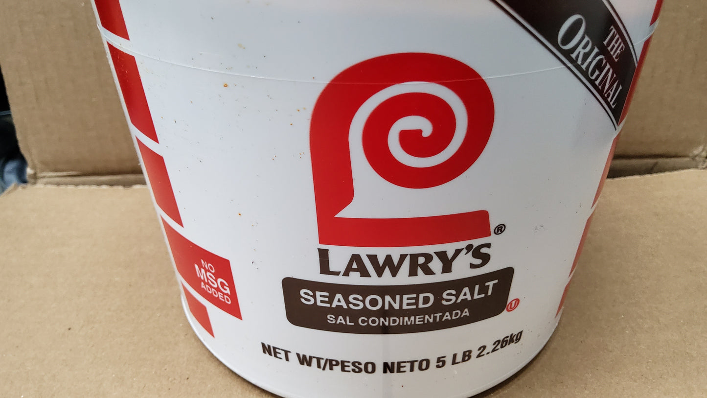 LAWRYS SEASONED SALT  5#