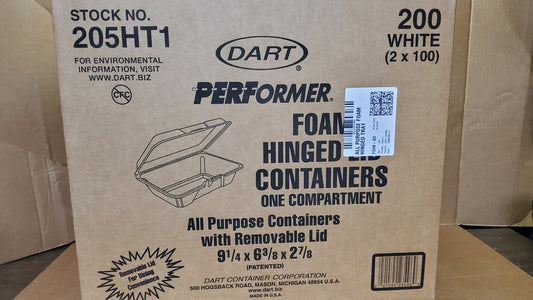 TRAY  DART HOAGIE 9X6 2/1OOct 205HT1