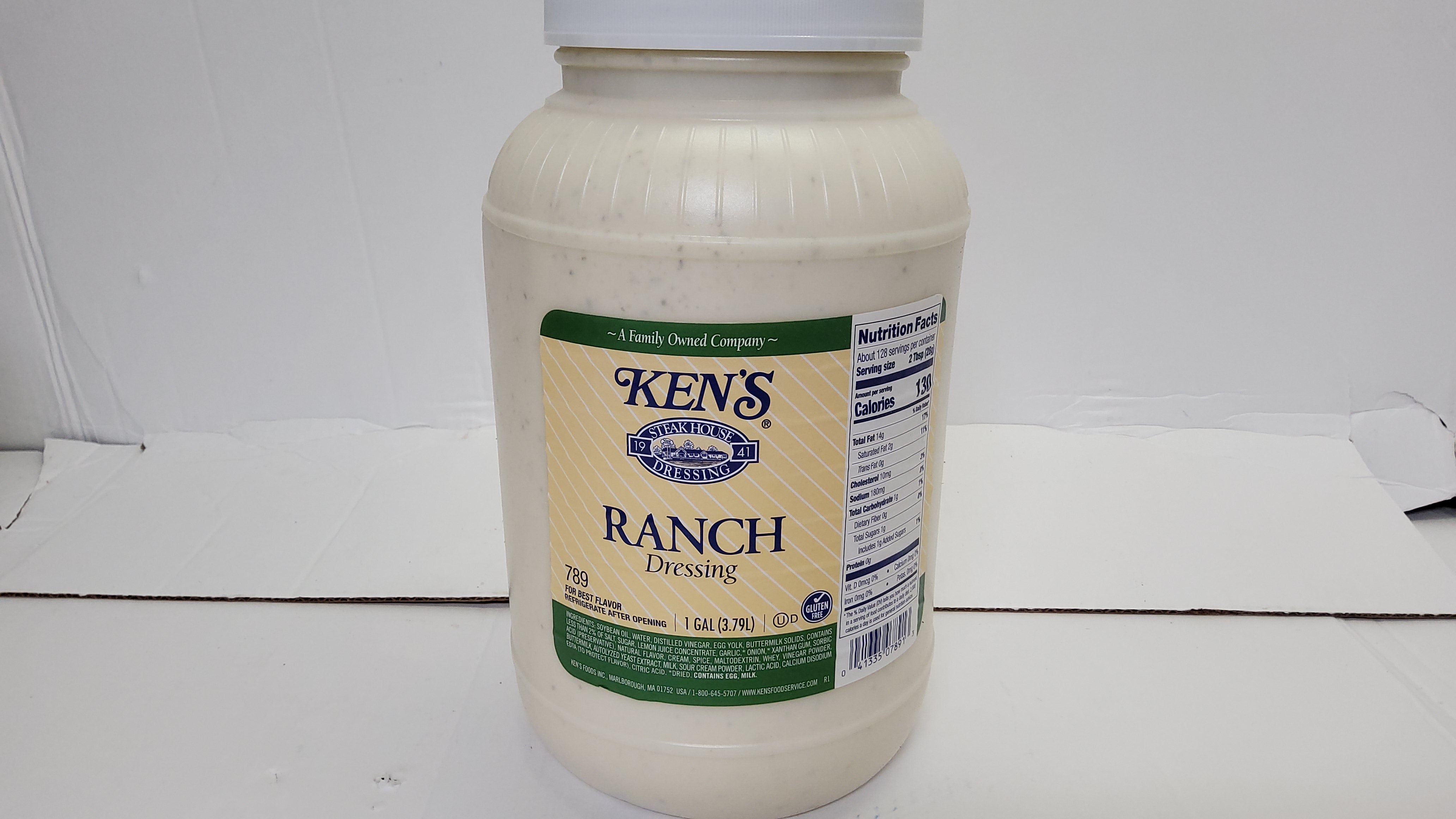 GALLON KENS RANCH DRESSING 1GAL – Darlington Packing Company