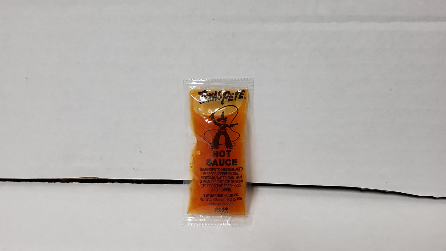 INDV HOT SAUCE TEXAS PETE 200/7GM