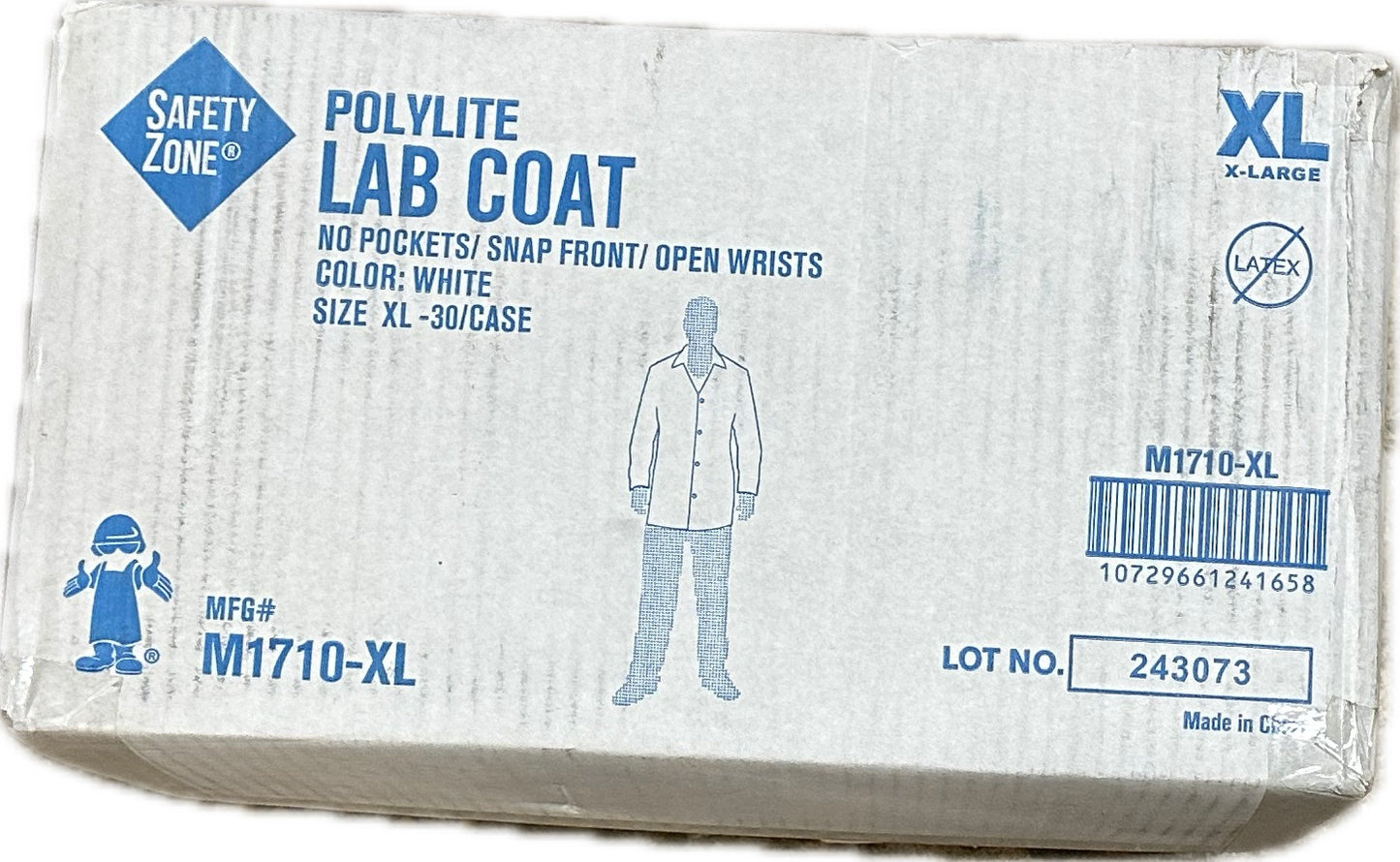 COAT LAB DISPXL POLYPRO 30ct