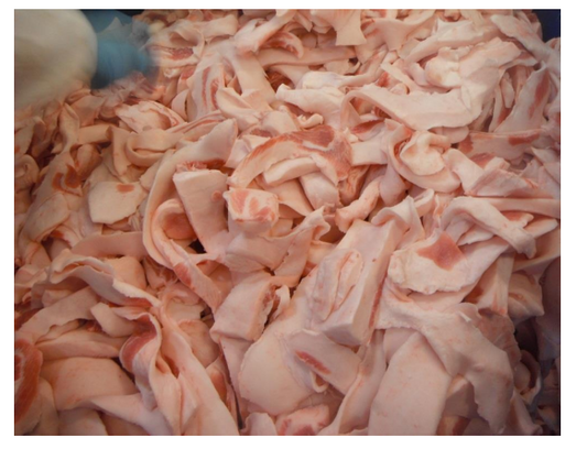 PORK FAT WITH A TRACE OF LEAN **1/60#*WEIGHT * CASE***