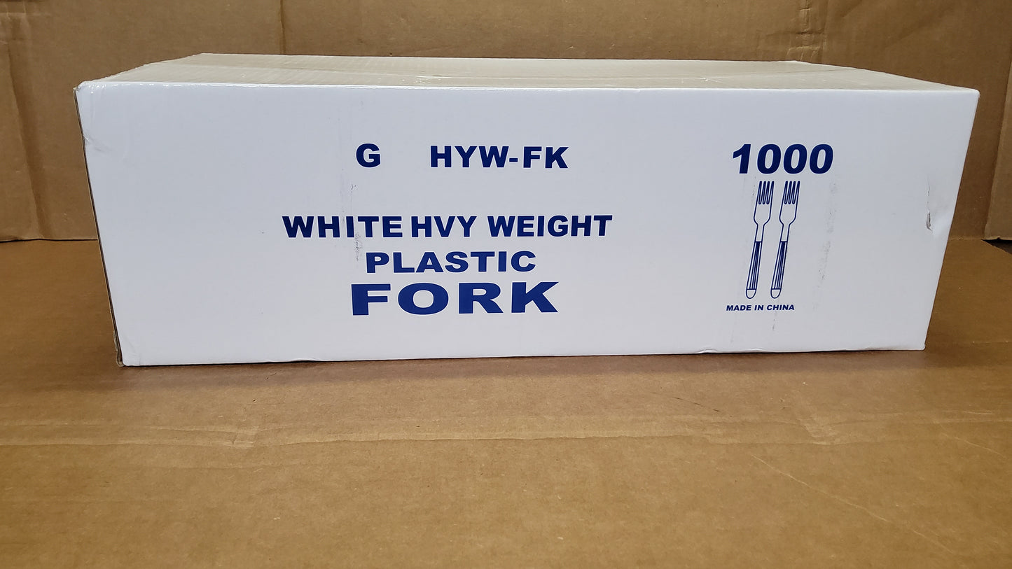 FORK HEAVY DUTY  WHITE FULL SIZE