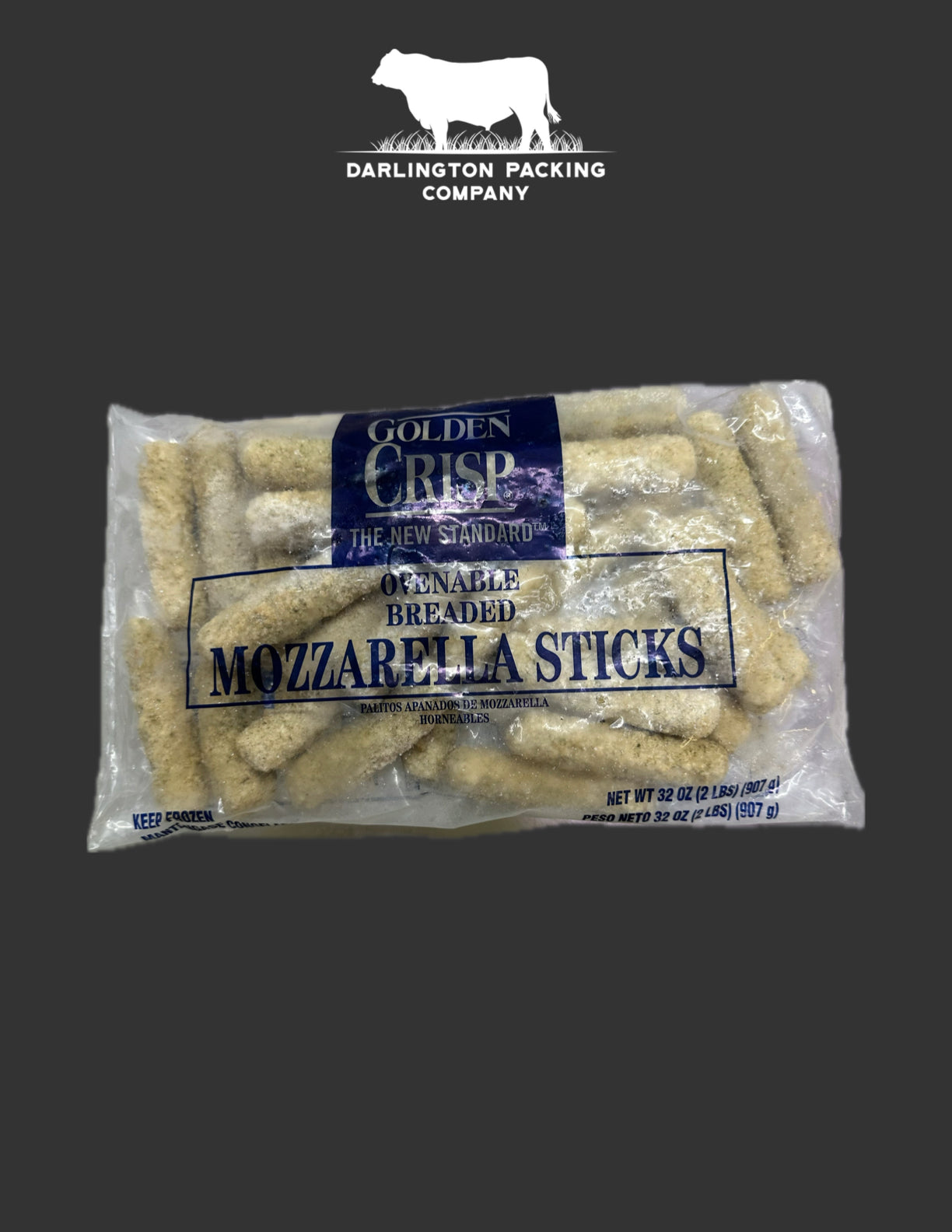 MOZZARELLA STICKS 1/2#