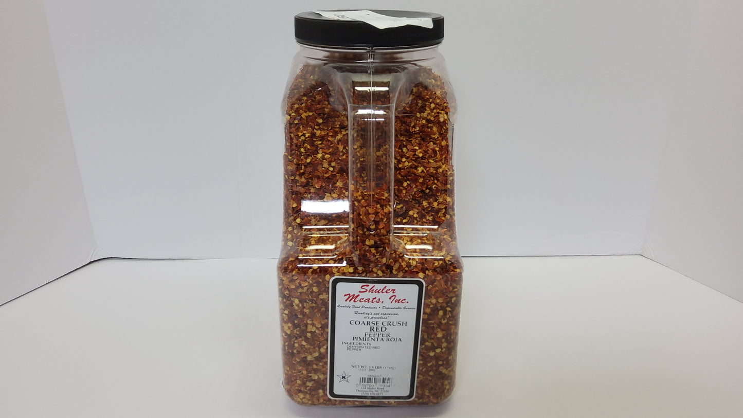 CRUSHED RED PEPPER  3.5# SHULER