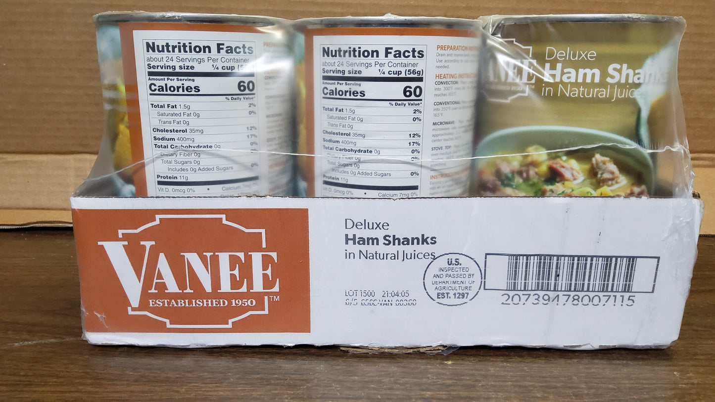 HAM SHANKS CAN 6/48oz