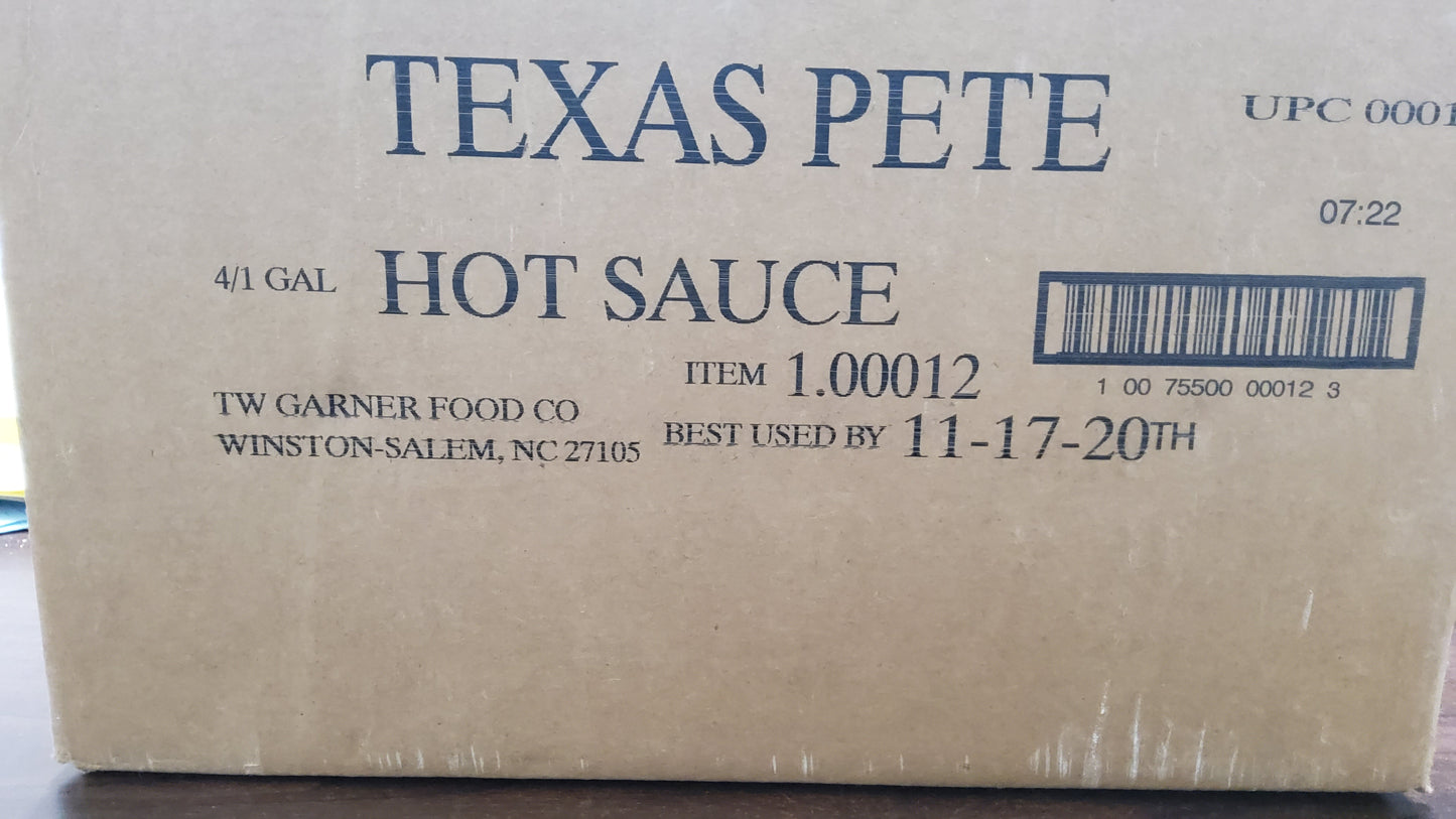 GALLON TEXAS PETE 4/1GAL